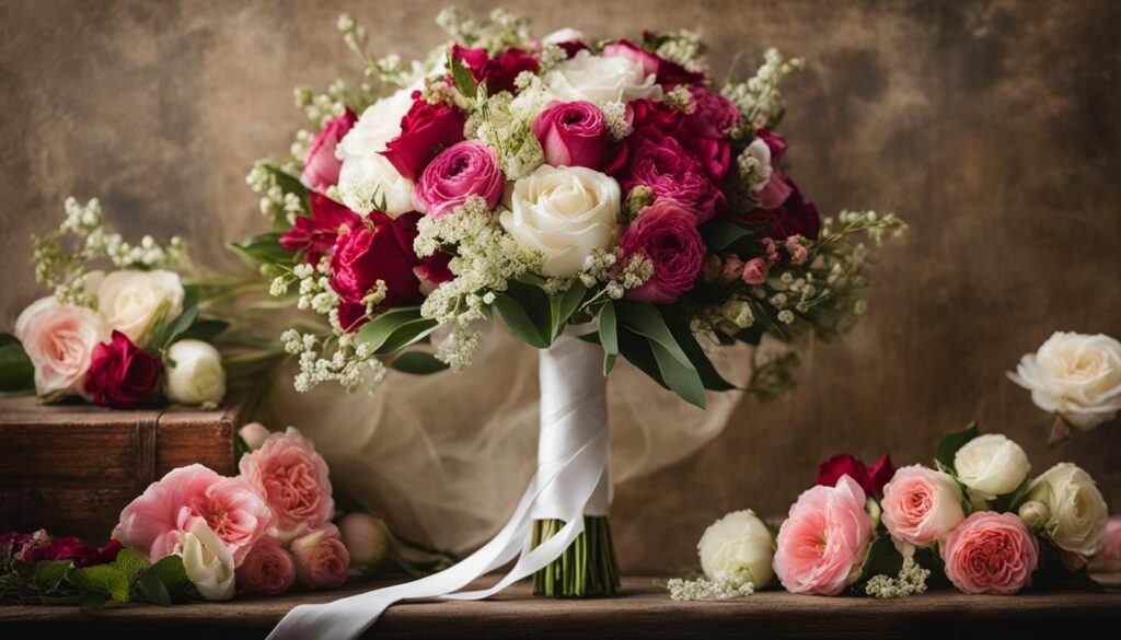 histoire mariage et tradition lancer du bouquet