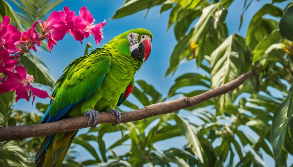 observation de perroquet observation de perroquet