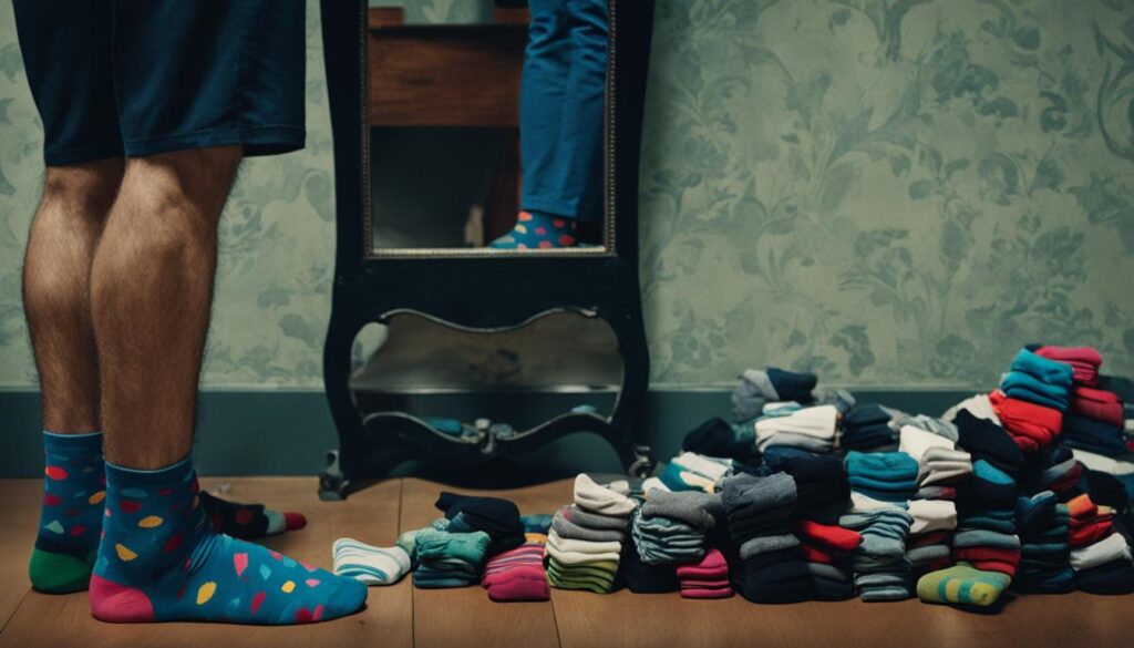 porter des chaussettes dépareillées porte-t-il malheur