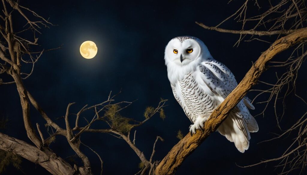 signification chouette blanche