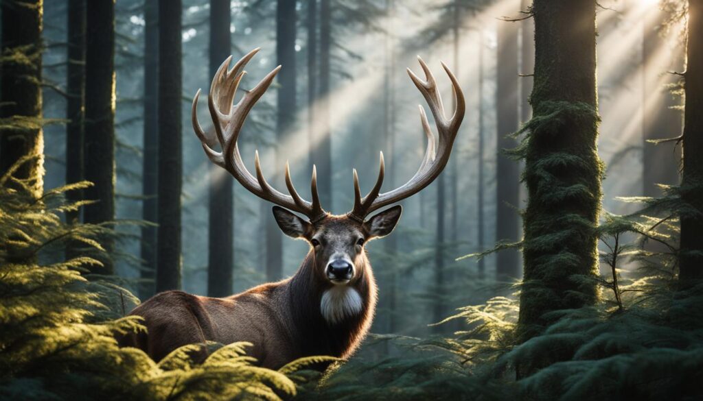 trouver des bois de cerf porte-bonheur