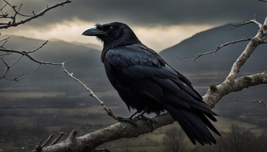 voir un corbeau déféquer interprétation