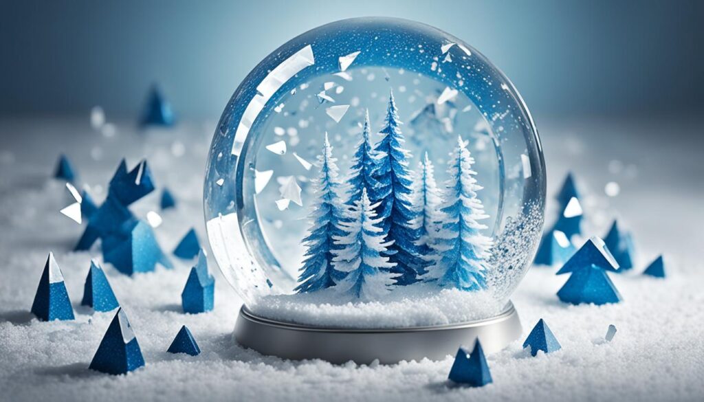 est-ce de la malchance de casser une boule à neige