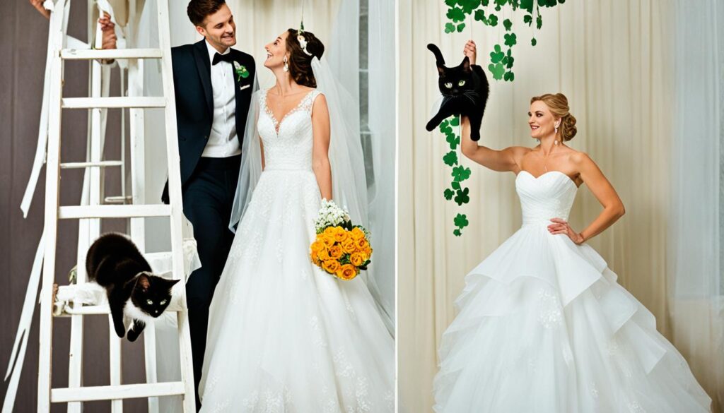 est-ce de la malchance de faire sa demande en mariage lors d'un mariage