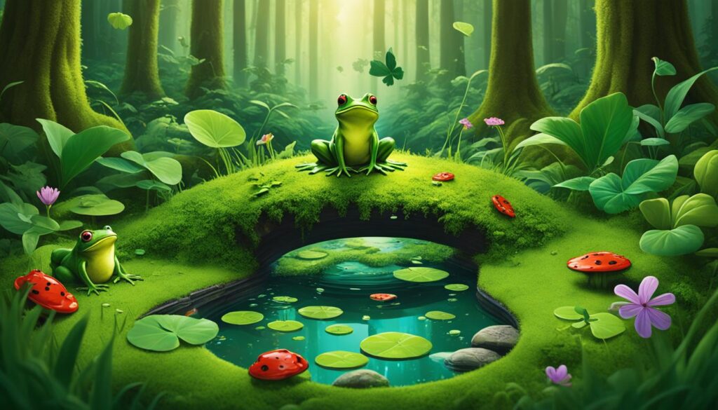 est-ce de la malchance de marcher sur une grenouille