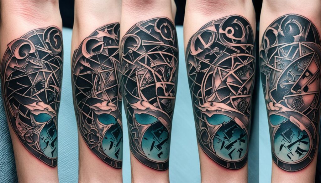 est-ce de la malchance de relier un tatouage de brassard