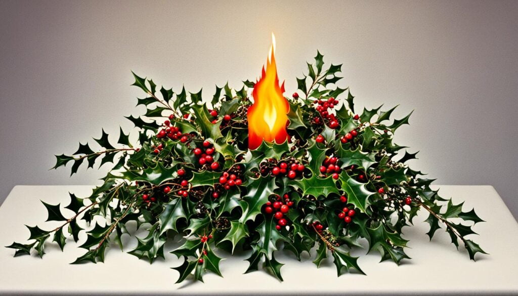 est-ce que c'est de la malchance de brûler du houx