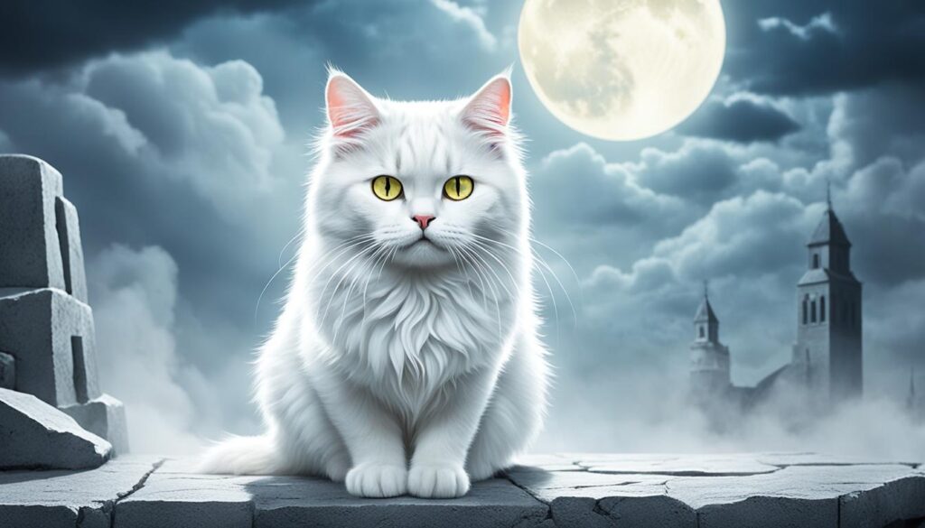 quand est-ce de la malchance de voir un chat blanc