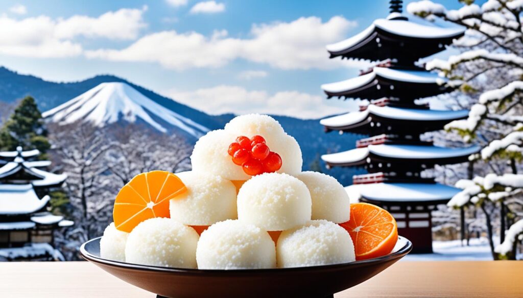 signification culturelle du kagami mochi dans la tradition japonaise