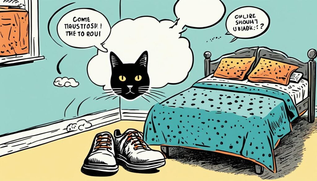 signification mettre des chaussures sous le lit