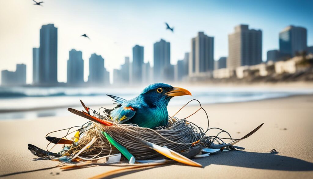 causes de détresse des oiseaux
