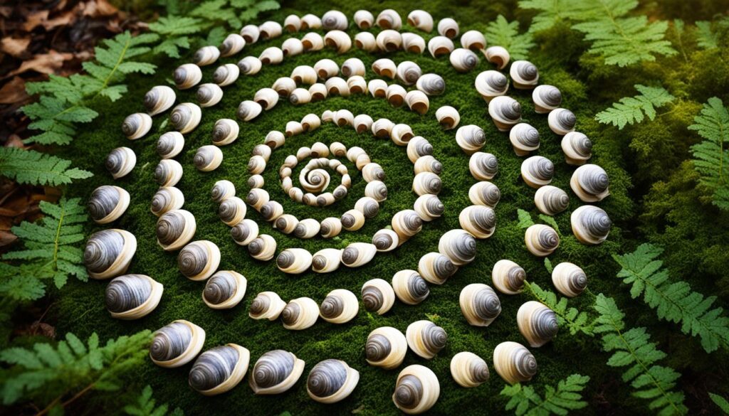 coquilles d'escargot vides coquilles d'escargot vides