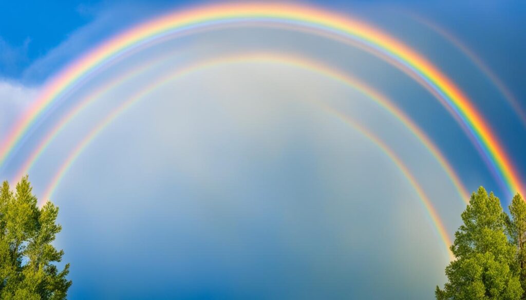 double arc-en-ciel double arc-en-ciel