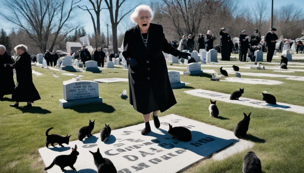 est-ce de la malchance de prendre des photos lors d'un enterrement