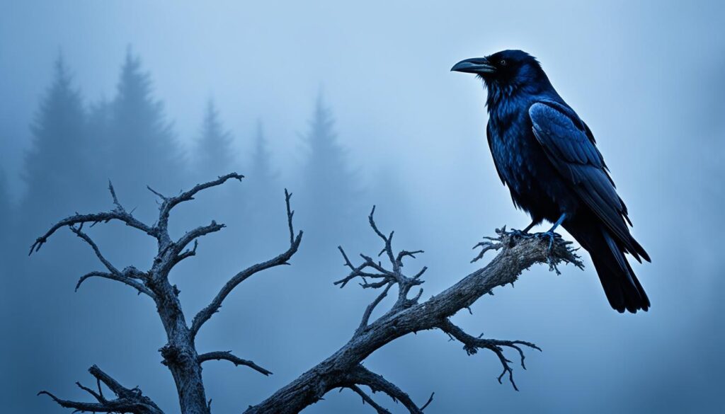 est-ce que c'est de la chance de voir un corbeau