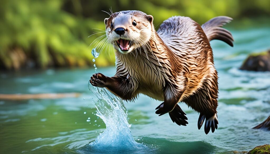 est-ce que c'est de la chance de voir une loutre