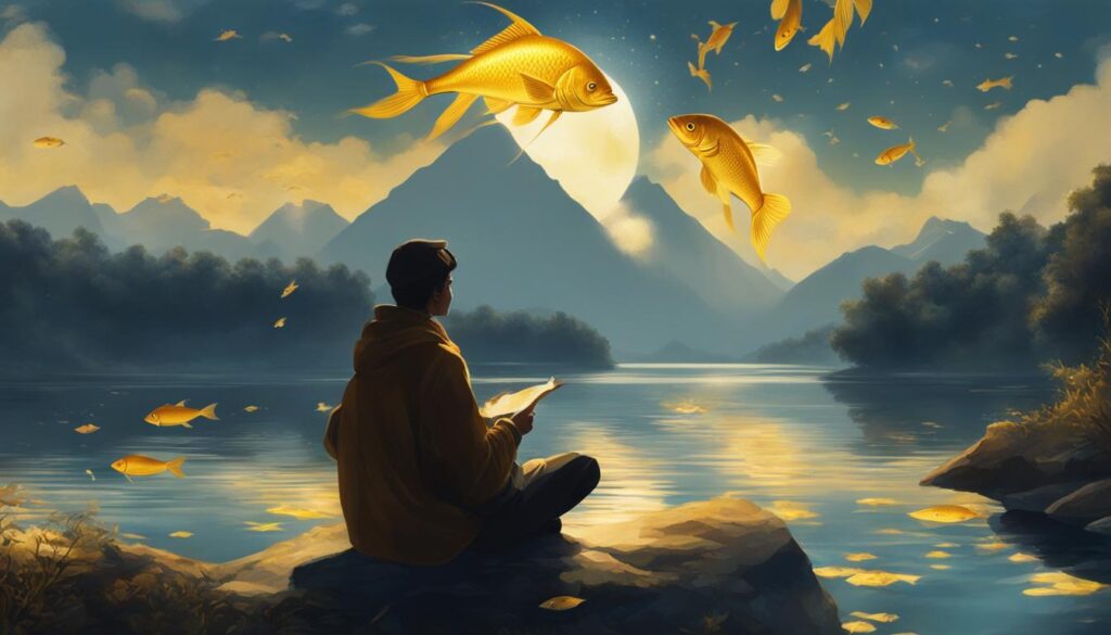 est-ce que c'est de la chance d'embrasser un poisson