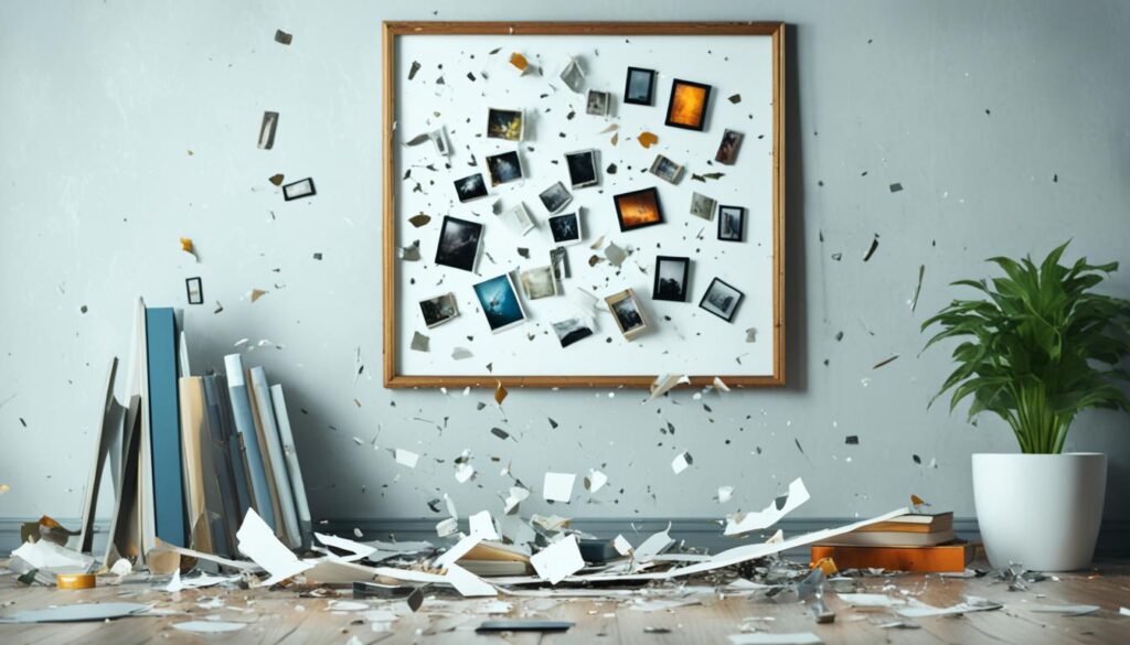 est-ce que c'est de la malchance de casser un cadre photo