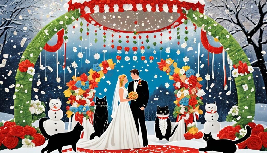 est-ce un signe de bonne chance qu'il neige le jour de son mariage