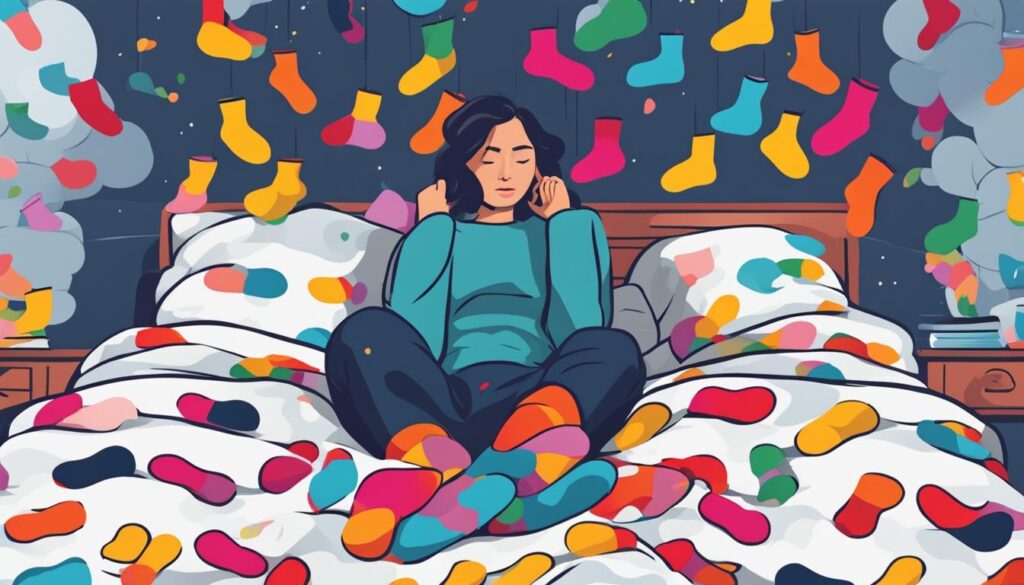 porter des chaussettes au lit porte malheur