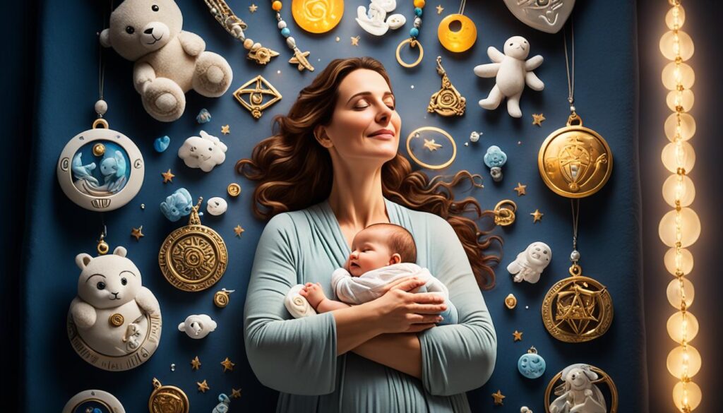 protéger son bébé des mauvais présages