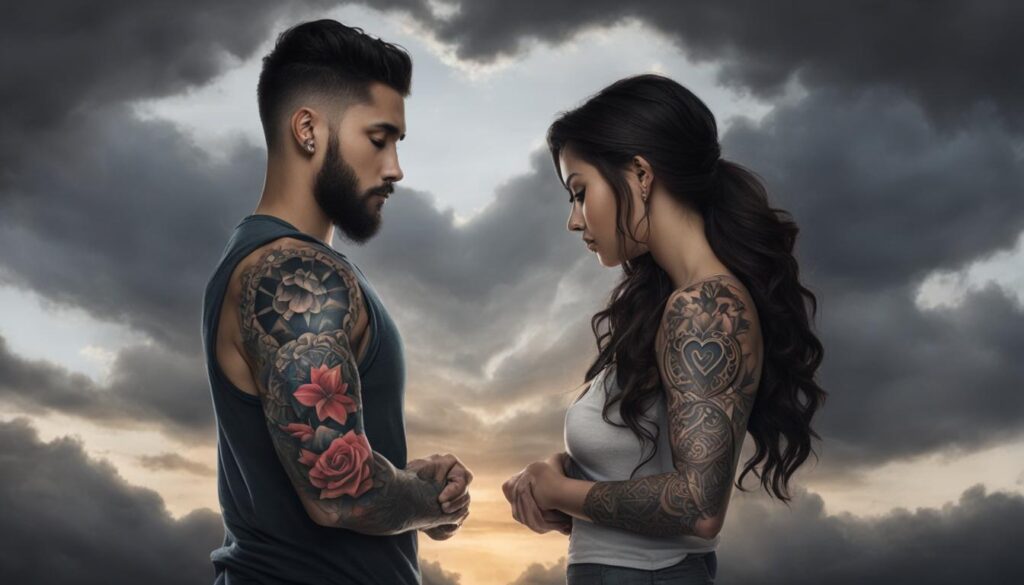 est-ce de la malchance de se faire des tatouages de couple