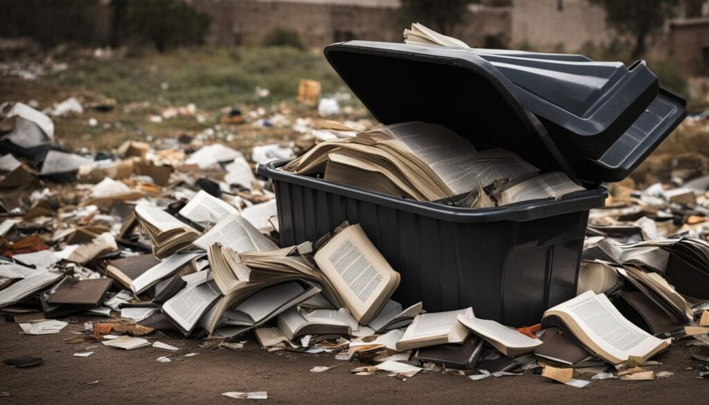 jeter une bible porte-t-il malheur