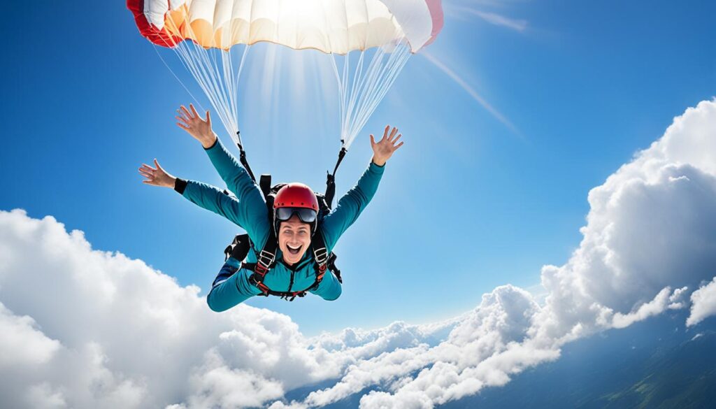 est-ce que c'est de la chance de voler le jour d'un saut