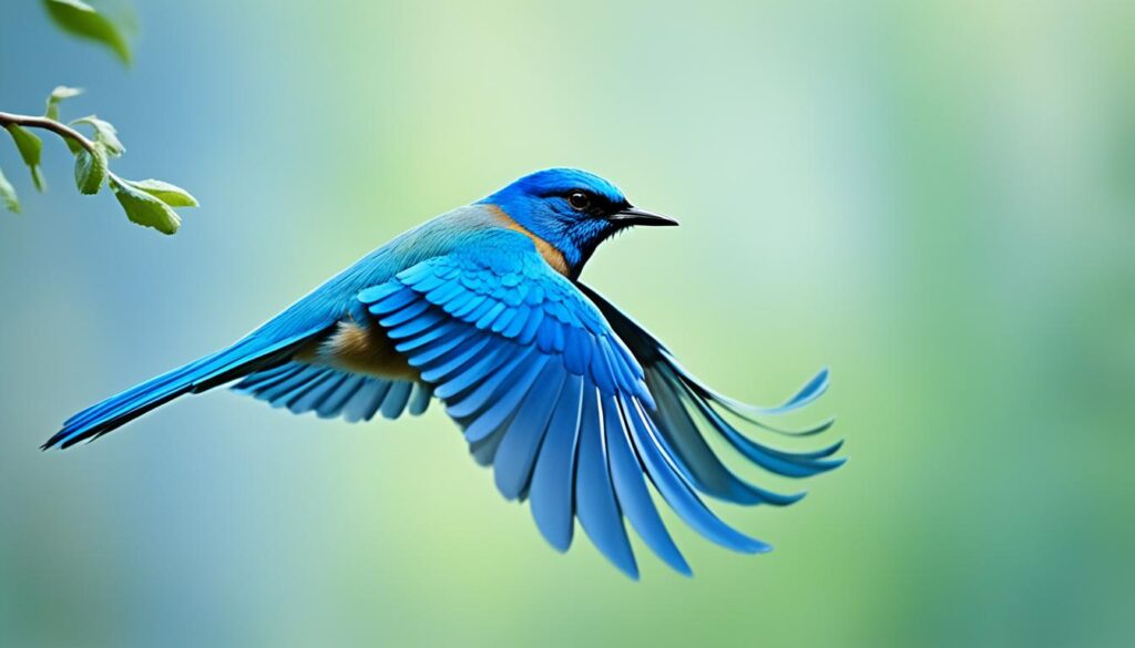 est-ce une bonne chance de voir un oiseau bleu