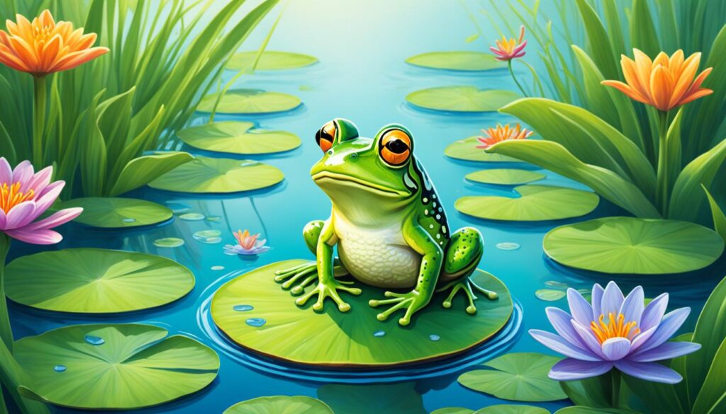 est-ce que c'est de la chance d'avoir une grenouille dans sa maison